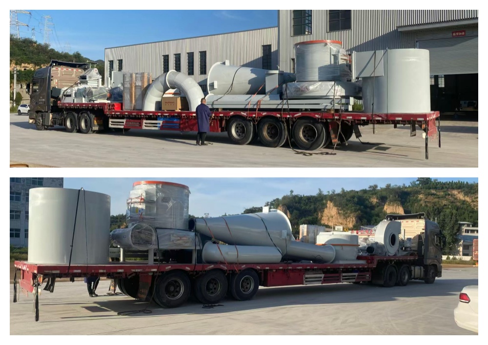 On March 4, 2026, the custom-built Raymond mill for our Saudi Arabian client was loaded and dispatched to Qingdao Port